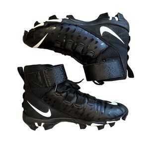 Nike‎ Force Savage Black Size 10 Elite 2 High Anthracite Football Cleats